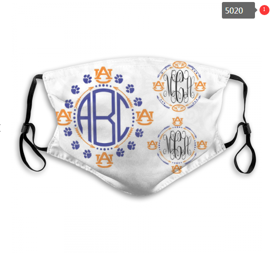 NCAA Auburn Tigers #6 Dust mask with filter